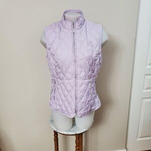 Lavender Quilted Women's Vest fits Sz small